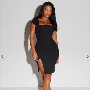 TA3 Ponte Squarey Dress 3X